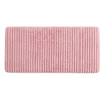 Ottoman Foldable Ribbed Storage Box Bench