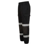 Men's Safety Sweat Pants Hi Viz Work Fleece Bottoms Jogging Trousers Hi Vis Joggers