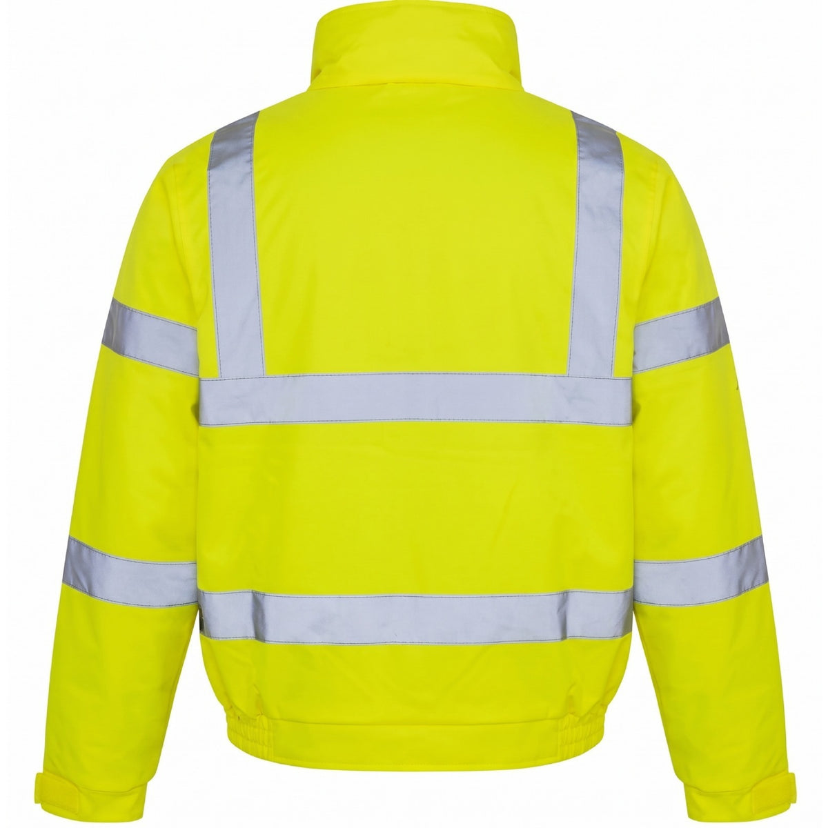 Supertouch 36842 Hi Vis Bomber Jacket, Medium, Yellow
