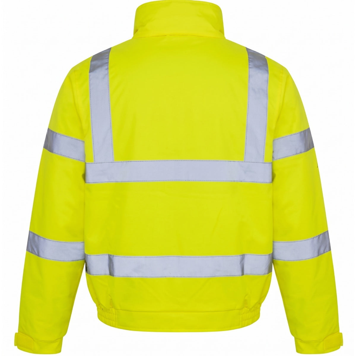 Supertouch 36842 Hi Vis Bomber Jacket, Medium, Yellow
