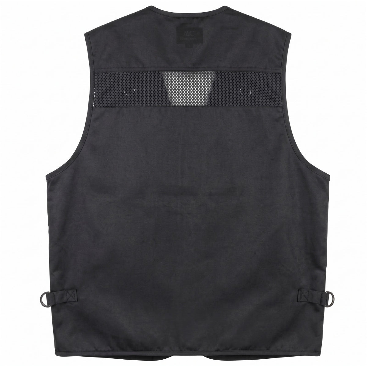 "New Men's Cotton Rich Waistcoat Jacket Multi Pocket Vest Outdoor Fishing Camping Activewear Sleeveless Traveling Photography Hiking Hunting Tactical Outerwear Gilet (Medium, Black) "