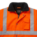 Kapton Hi Viz High Vis Visibility Bomber Jacket Work Coat Security Jacket Waterproof